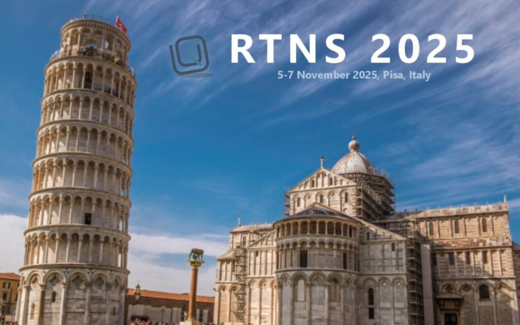 33rd International Conference on Real-Time Networks and Systems (RTNS)