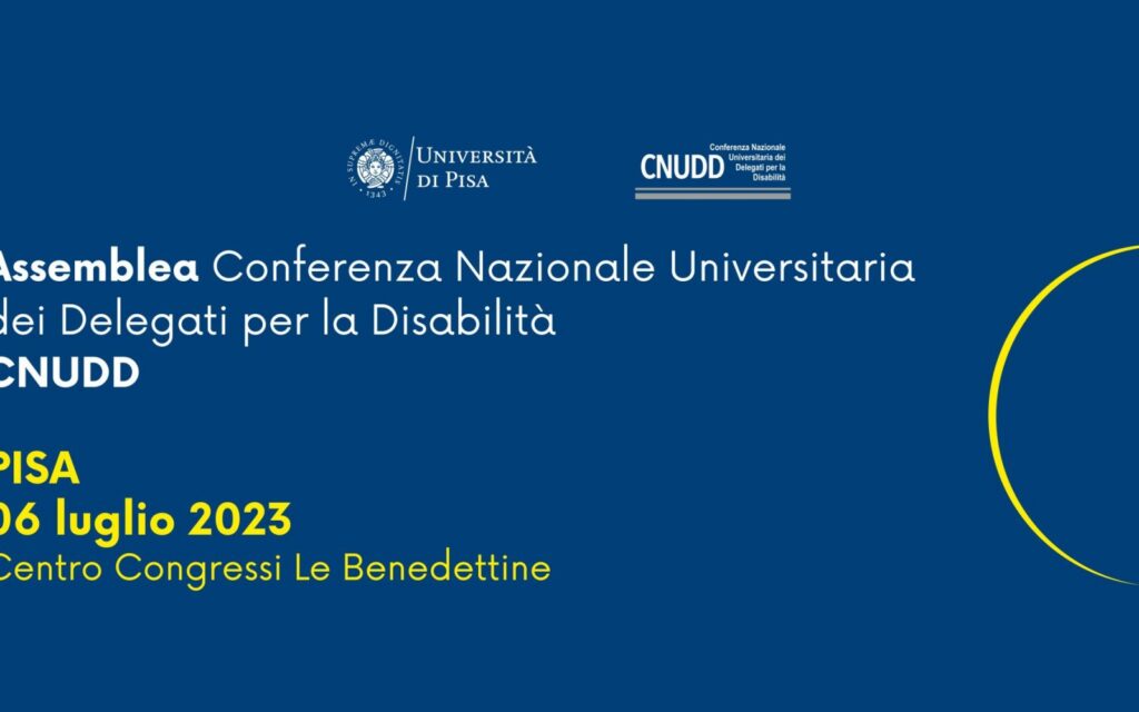 Assemblea Conferenza Nazionale Universitaria dei Delegati per la Disabilità – CNUDD